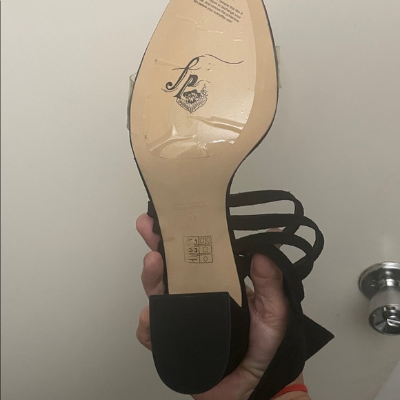 Black Strappy Sandals - Picture 5 of 5